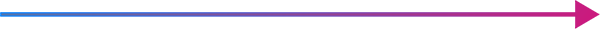 A gradient-filled arrow (azure to magenta at 45 degrees)