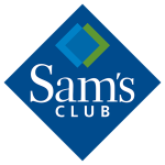 Sam's Club logo with a white stroke around it