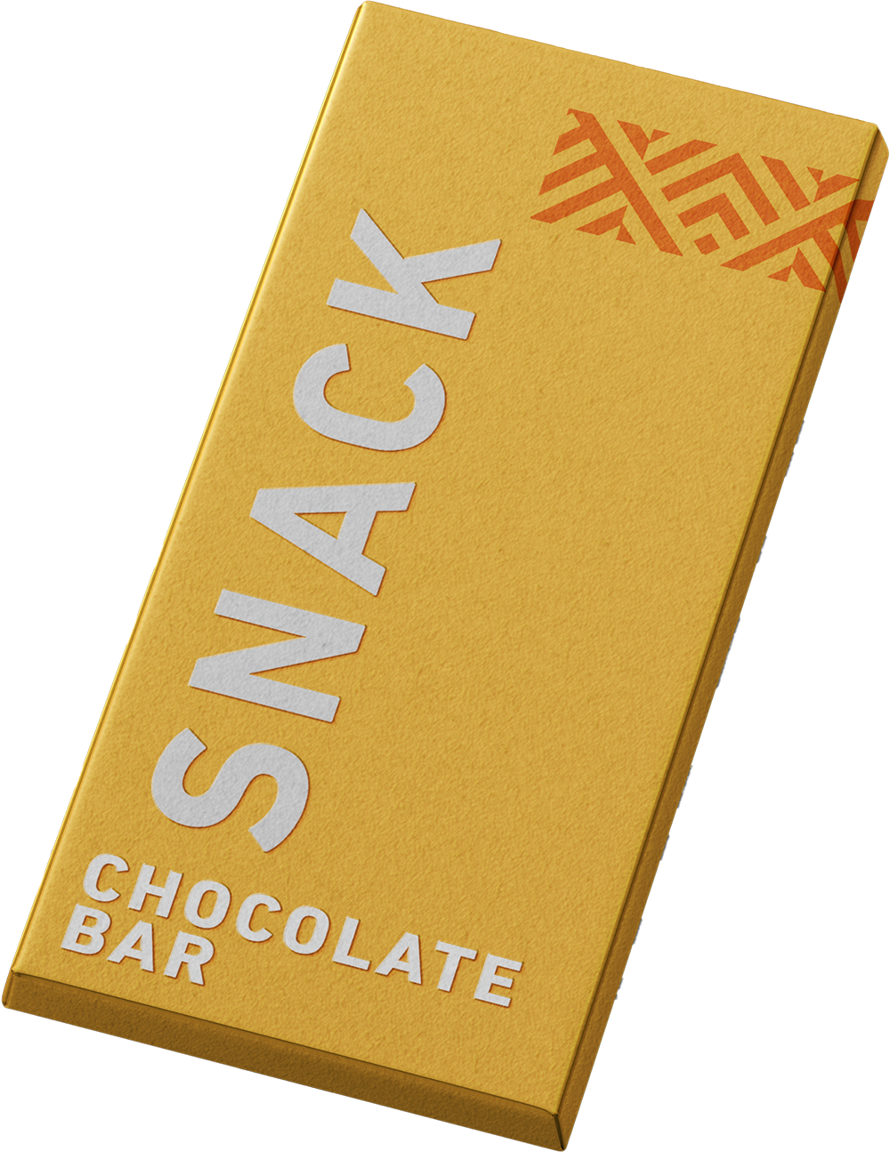 An unbranded package of chocolate